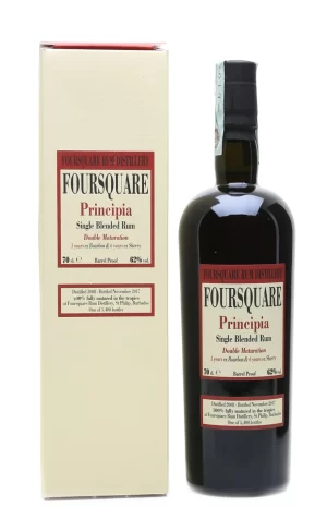 Single Blended Rum "Principia" (Astucciato) -Foursquare