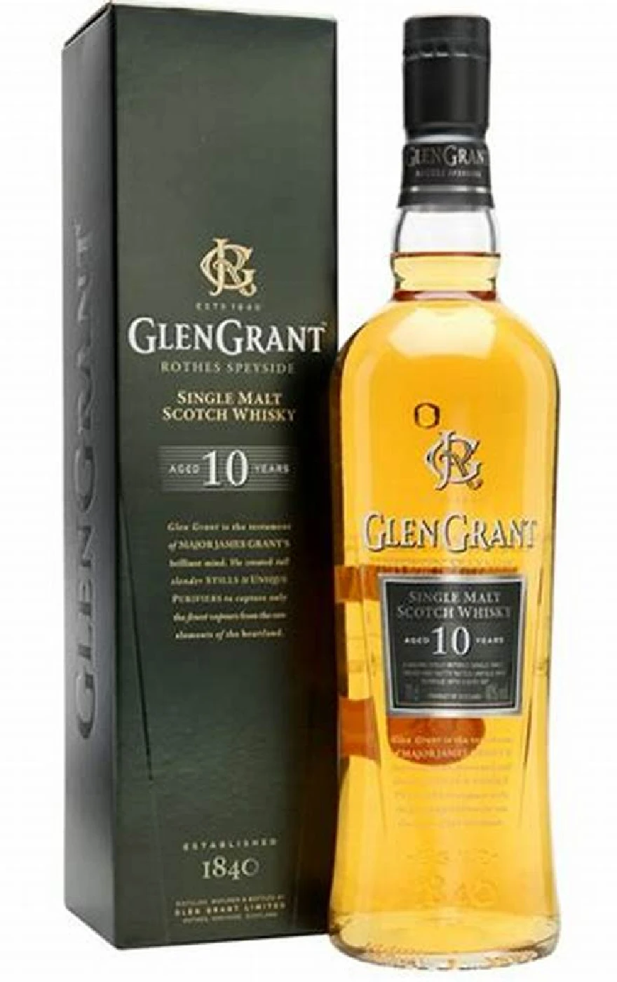 Single Malt Scotch Whisky "10 Y.O."(Astucciato) -Glen Grant