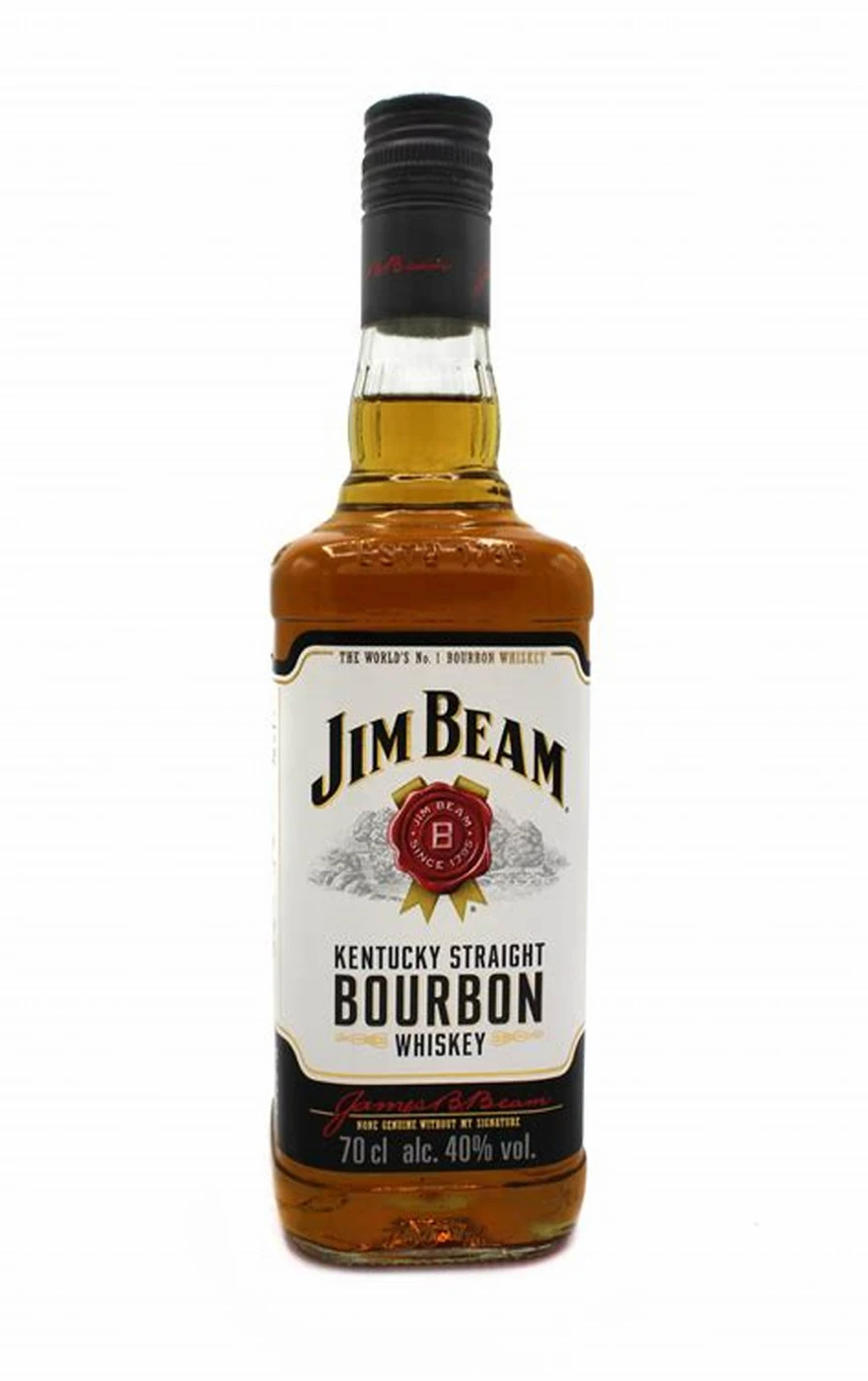 Jim Beam Bourbon Whiskey Kentucky Straight - 70 CL