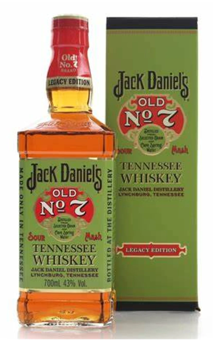Jack Daniel's Old n°7 Legacy Edition Tennessee Whisky Astucciato - 70 CL