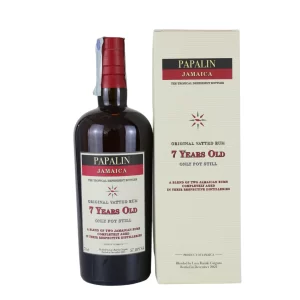 Rum Papalin Jamaica 7 anni 57,18° Ed. 12/2021 - 70 CL